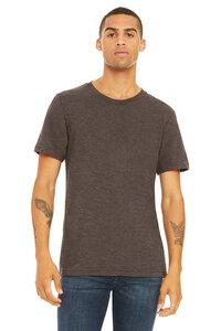 Bella+Canvas BE3413 - T-SHIRT HOMME TRIBLEND COL ROND Brown Triblend