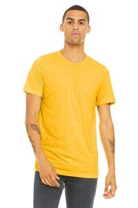 Bella+Canvas BE3413 - T-SHIRT HOMME TRIBLEND COL ROND Yellow Gold Triblend