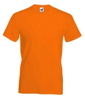 Fruit of the Loom SC22V - T-Shirt Homme Col V Coton