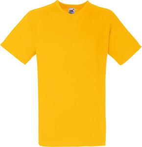 Fruit of the Loom SC22V - T-Shirt Homme Col V Coton