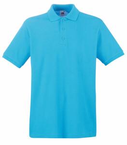 Fruit of the Loom SC63218 - Polo Piqué Azur Blue