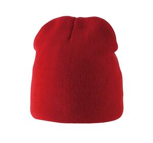 K-up KP518 - BONNET AVEC DOUBLURE POLAIRE Rouge