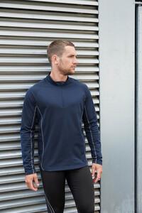 Proact PA335 - Sweat running 1/4 zip homme Sporty Royal Blue