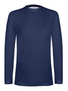 ProAct PA005 - T-SHIRT DOUBLE PEAU SPORT MANCHES LONGUES UNISEXE Sporty Navy