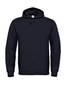 B&C BCID3 - Sweat Capuche Homme & Femme Coton Noir