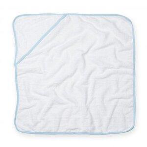 Towel city TC36 - Serviette à capuche pour bébés White/Blue