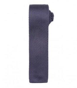 Premier PR789 - Cravate en tricot slim Acier