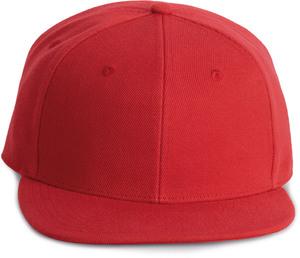 K-up KP160 - Casquette Snapback - 6 panneaux Red / Red