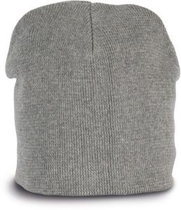 K-up KP542 - Bonnet tricoté en coton biologique Alloy Grey Heather
