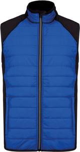 Proact PA235 - Veste sport bi-matière sans manches Dark Royal Blue / Black