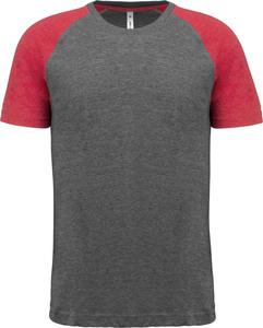 Proact PA4010 - T-shirt Triblend bicolore sport manches courtes adulte