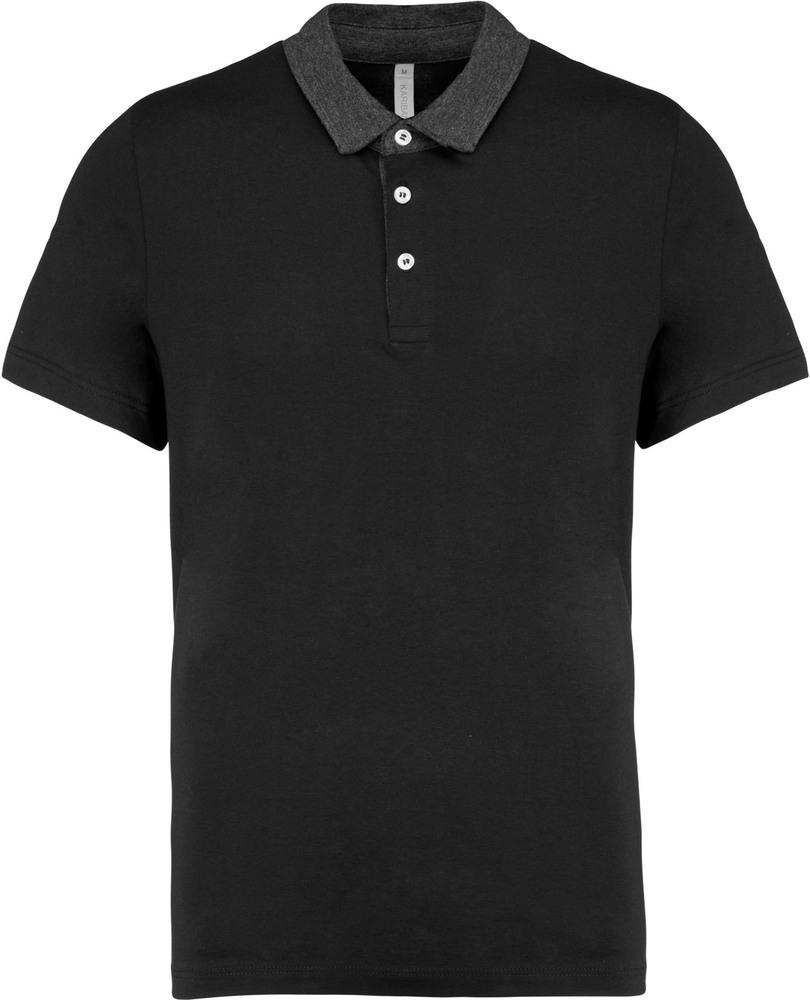 Kariban K260 - Polo jersey bicolore homme