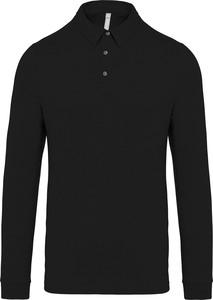 Kariban K264 - Polo jersey manches longues homme Black
