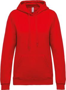Kariban K473 - Sweat-shirt capuche femme Rouge
