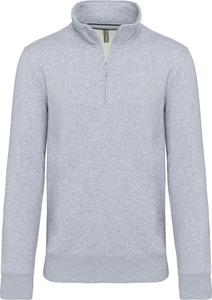 Kariban K487 - Sweat-shirt col zippé Oxford Grey