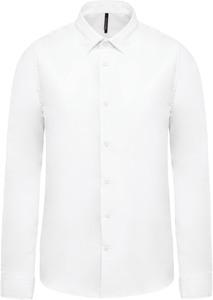 Kariban K513 - Chemise popeline manches longues homme White