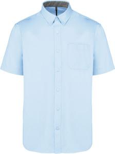 Kariban K587 - Chemise coton manches courtes Ariana III homme Sky Blue