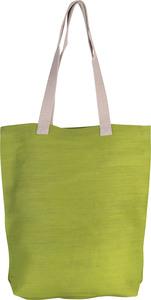 Kimood KI0229 - Sac shopping en juco Lime Green