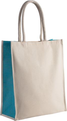 Kimood KI0253 - Sac cabas en coton / jute - 23 L