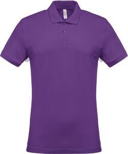 Kariban K254 - Polo piqué manches courtes homme Purple