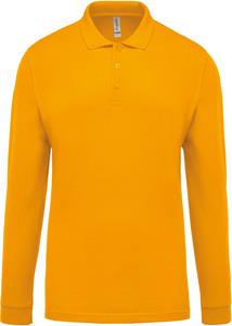 Kariban K256 - Polo piqué manches longues homme Yellow