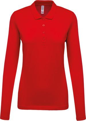 Kariban K257 - Polo piqué manches longues femme