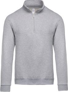 Kariban K478 - Sweat-shirt col zippé Oxford Grey