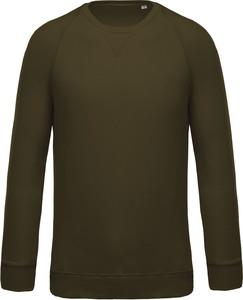 Kariban K480 - Sweat-shirt BIO col rond manches raglan homme Mossy Green