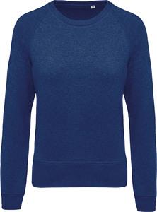 Kariban K481 - Sweat-shirt BIO col rond manches raglan femme Ocean Blue Heather