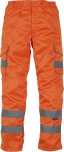 Yoko YHV018T - Pantalon Cargo haute visibilité Hi Vis Orange