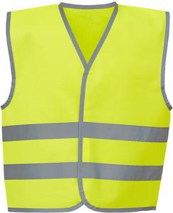 Yoko YHVW102CH - Gilet avec bordures et bandes réfléchissantes