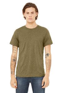 Bella+Canvas BE3413 - T-SHIRT HOMME TRIBLEND COL ROND Olive Triblend