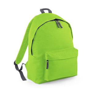 Bag Base BG125J - Sac à dos Fashion Enfant Lime Green/ Graphite Grey