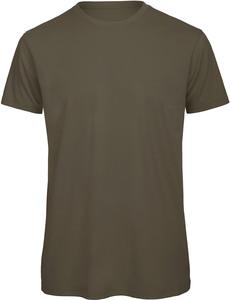 B&C CGTM042 - T-shirt Organic Inspire col rond Homme Khaki