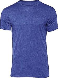 B&C CGTM055 - T-shirt Triblend col rond Homme Heather Royal Blue