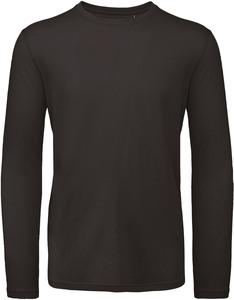 B&C CGTM070 - T-shirt bio Inspire homme manches longues Black