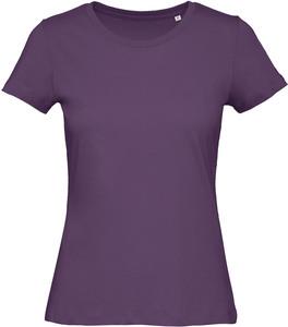 B&C CGTW043 - T-shirt Organic Inspire col rond Femme Urban Purple