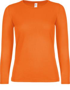B&C CGTW06T - T-shirt manches longues femme #E150 Orange