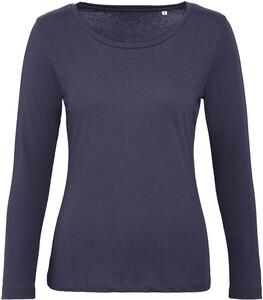 B&C CGTW071 - T-shirt bio Inspire femme manches longues Urban Navy