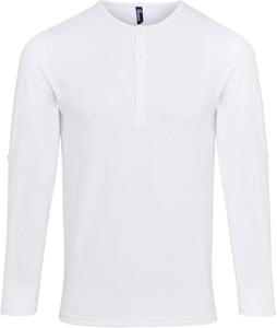 Premier PR218 - T-shirt homme "Long John" White