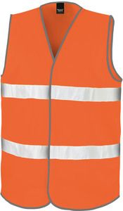 Result R200X - Gilet De Sécurité Fluorescent Orange