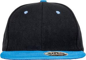 Result RC082X - Casquette Bronx bicolore Black/ Azure