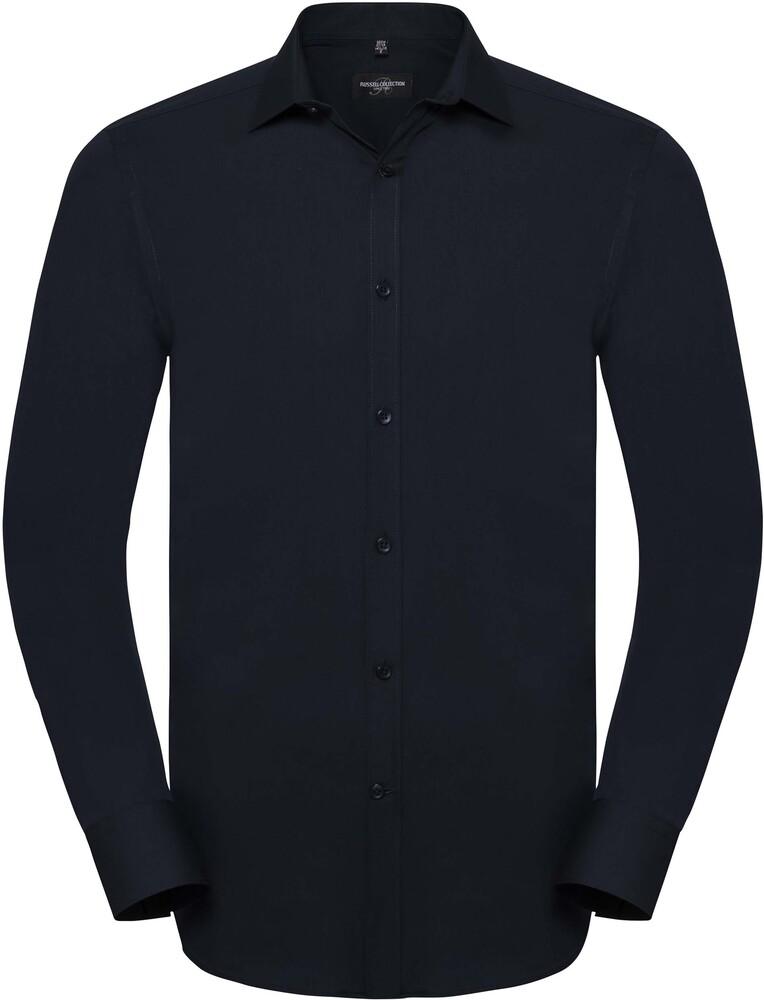 Russell Collection RU960M -  CHEMISE HOMME MANCHES LONGUES
