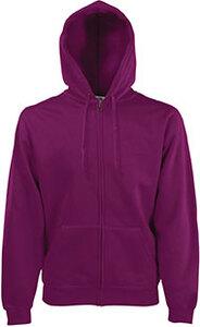 Fruit of the Loom SC62062 - Sweat-Shirt Capuche Zippé Burgundy