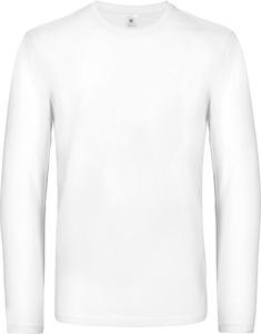B&C CGTU07T - T-shirt homme manches longues #E190 White