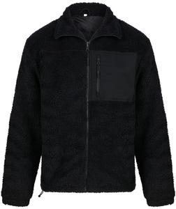 Front Row FR854 - Polaire sherpa recyclée Black