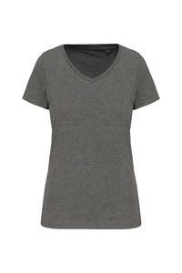 Kariban K3003 - T-shirt Supima® col V manches courtes femme Grey Heather