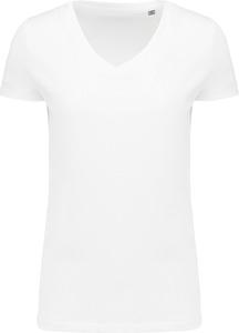 Kariban K3003 - T-shirt Supima® col V manches courtes femme White