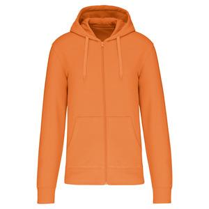 Kariban K4030 - Sweat-shirt écoresponsable zippé à capuche homme Light Orange