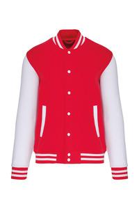 Kariban K497 - Blouson molleton teddy unisexe Red / White